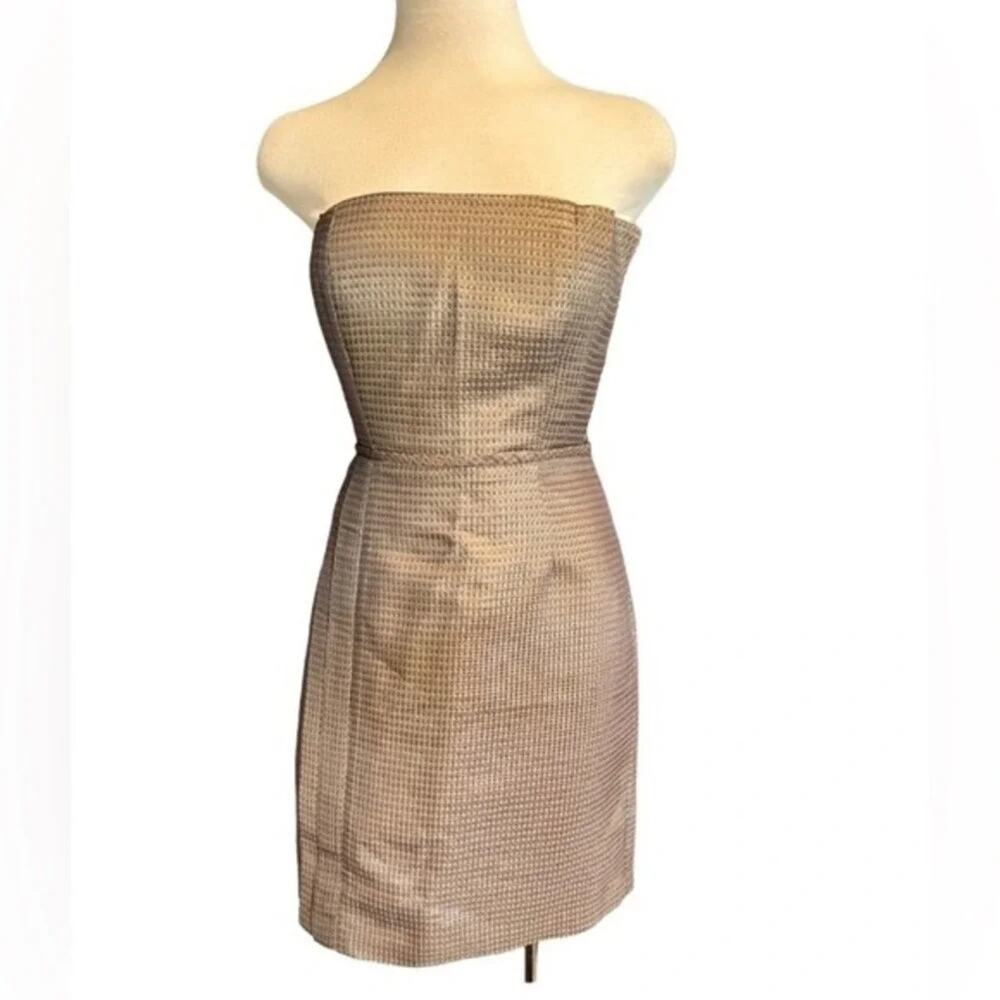 Max &‎ Cleo Straples Dress Metallic Size 4